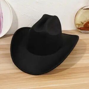 Solid Color Western Cowboy Hat
Simple Casual Unisex Fedoras - ...